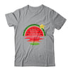Watermelon Sunset Summer Fruitarian Lover Fruit Slice Seeds Shirt & Tank Top | siriusteestore
