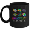 We All Think Differently Neurodiversity Autism Mug | siriusteestore