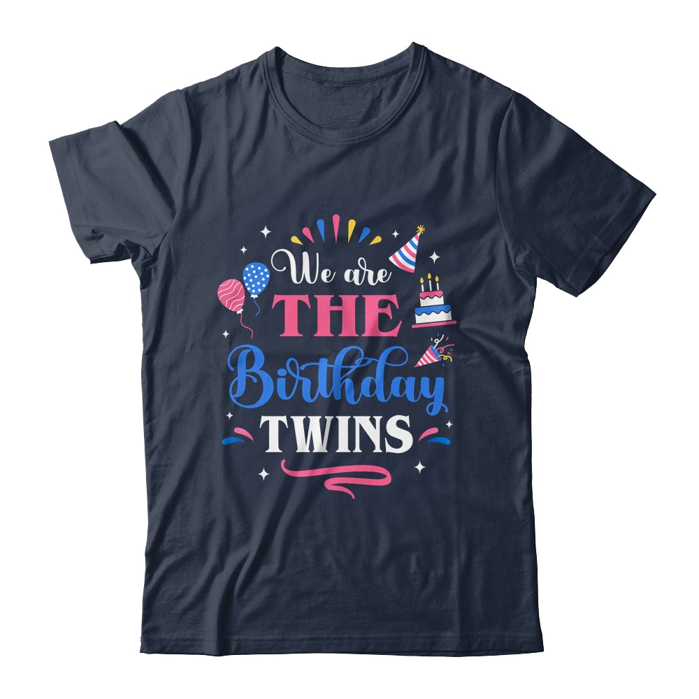 We Are The Birthday Twins Cute Twin Celebrate Matching Shirt & Tank Top | siriusteestore
