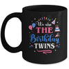 We Are The Birthday Twins Cute Twin Celebrate Matching Mug | siriusteestore