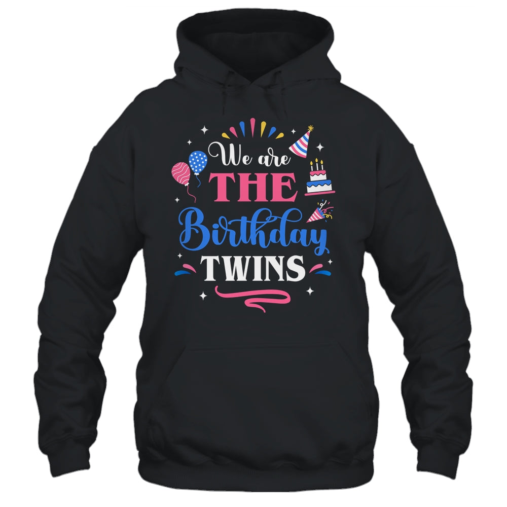 We Are The Birthday Twins Cute Twin Celebrate Matching Shirt & Tank Top | siriusteestore