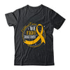 We Fight Together Childhood Cancer Awareness Gold Ribbon Shirt & Hoodie | siriusteestore