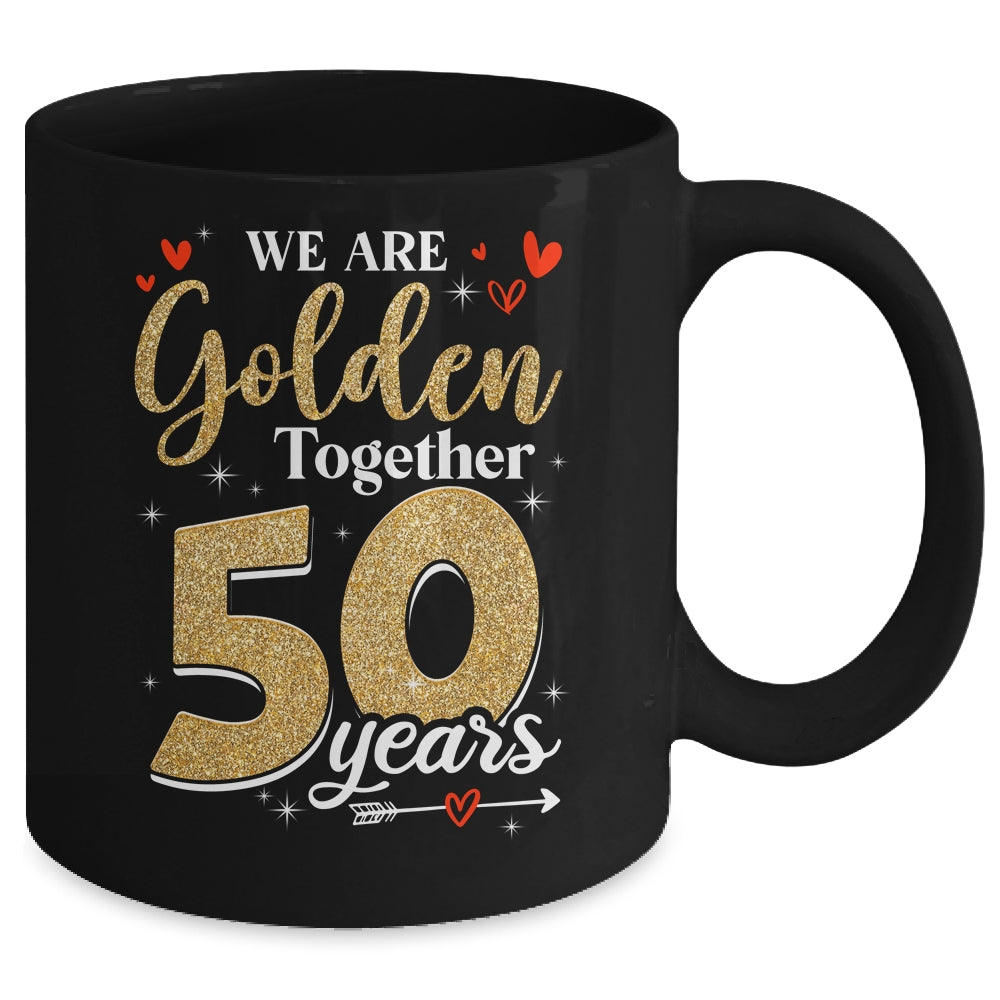 We Golden Together 50 Years 50th Wedding Anniversary Married Mug | siriusteestore