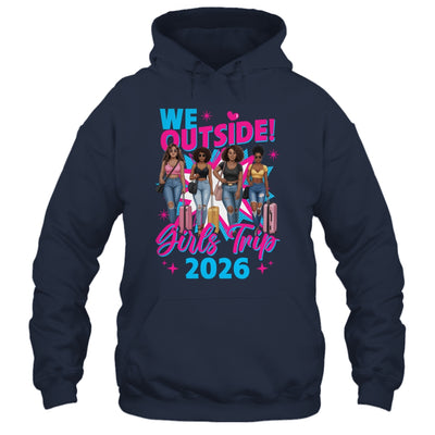 We Outside Girls Trip 2026 Afro Girls Black Womens Together Shirt & Tank Top | siriusteestore