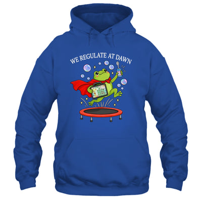 We Regulate At Dawn Frog Inclusion Neurodiversity Sped Team Shirt & Hoodie | siriusteestore
