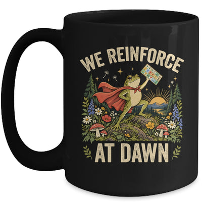 We Reinforce At Dawn Frog Special Education ABA Behavior Mug | siriusteestore
