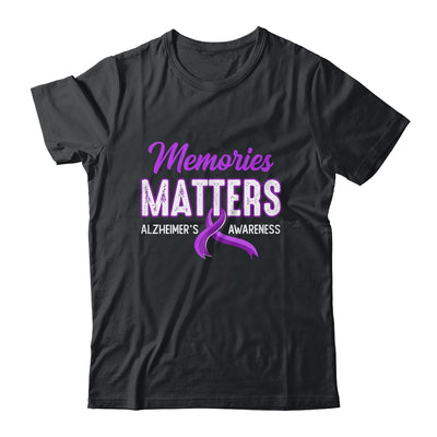 Wear Purple Support Alzheimer's Awareness Memories Matter Shirt & Hoodie | siriusteestore