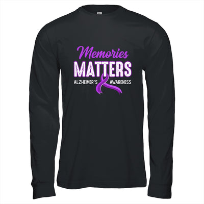 Wear Purple Support Alzheimer's Awareness Memories Matter Shirt & Hoodie | siriusteestore