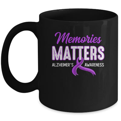 Wear Purple Support Alzheimer's Awareness Memories Matter Mug | siriusteestore