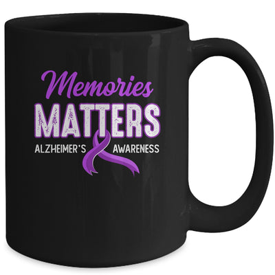 Wear Purple Support Alzheimer's Awareness Memories Matter Mug | siriusteestore