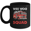 Wee Woo Squad Funny Firefighter Fire Truck Fireman Men Women Mug | siriusteestore