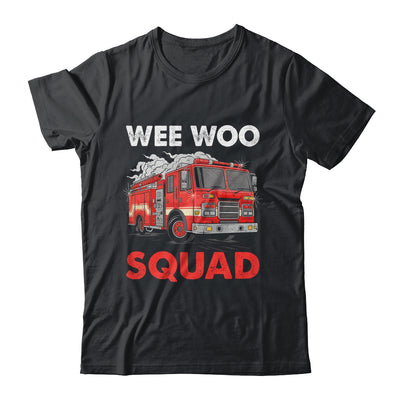 Wee Woo Squad Funny Firefighter Fire Truck Fireman Men Women Shirt & Hoodie | siriusteestore