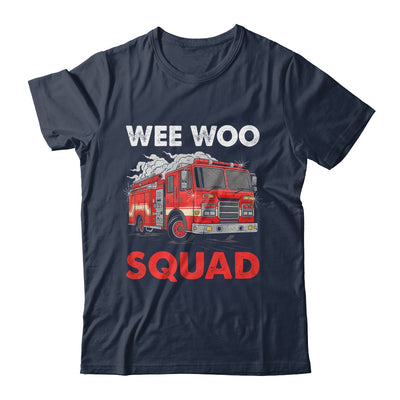 Wee Woo Squad Funny Firefighter Fire Truck Fireman Men Women Shirt & Hoodie | siriusteestore