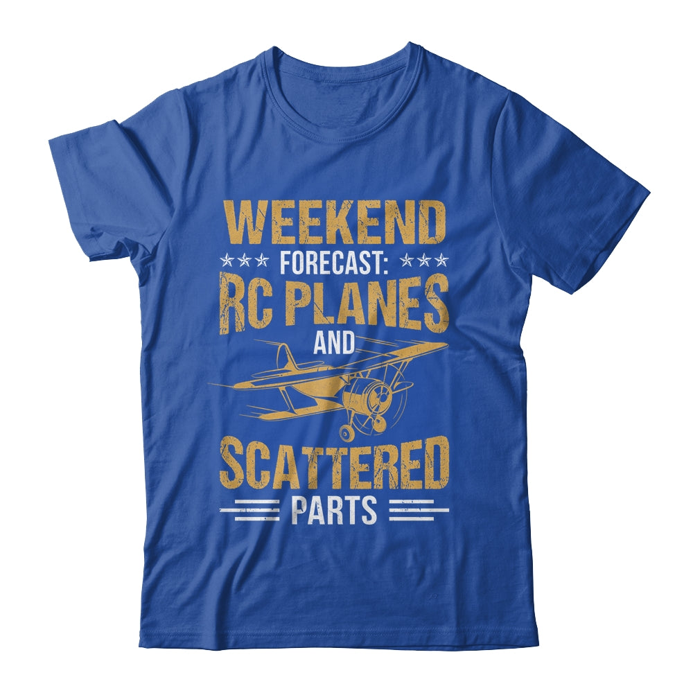 Weekend Forecast RC Planes And Scattered Parts Test Pilot Shirt & Hoodie | siriusteestore