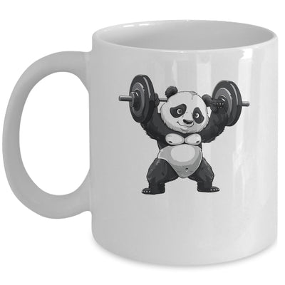 Weightlifting Panda Workout Bodybuilder Fitness Gym For Men Mug | siriusteestore