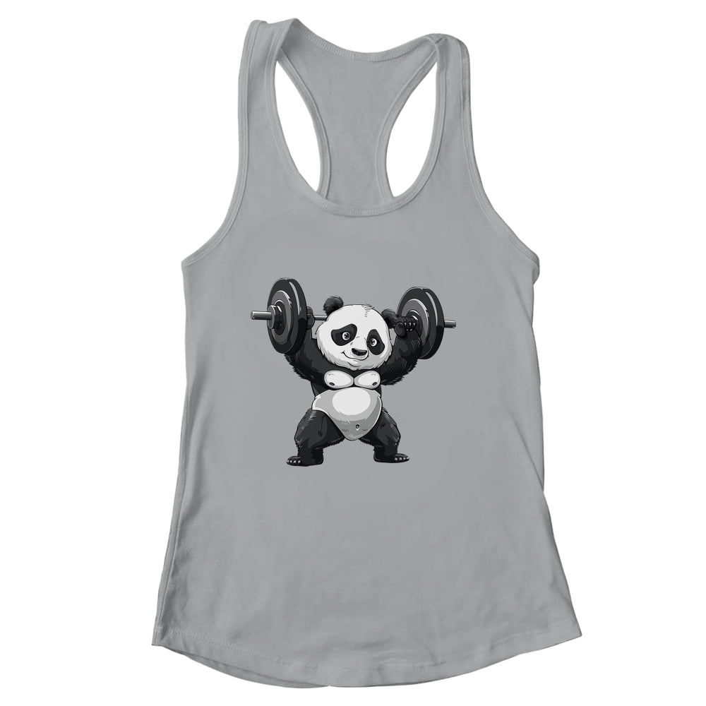 Weightlifting Panda Workout Bodybuilder Fitness Gym For Men Shirt & Tank Top | siriusteestore