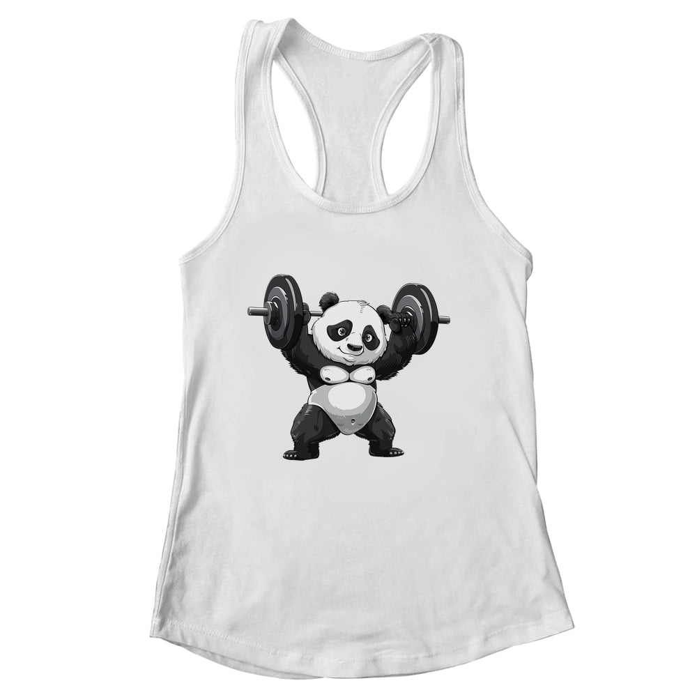 Weightlifting Panda Workout Bodybuilder Fitness Gym For Men Shirt & Tank Top | siriusteestore