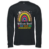 Welcome Back I'm Glad You're Here School Secretary Rainbown Shirt & Hoodie | siriusteestore
