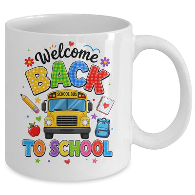 Welcome Back To School Bus Driver First Day Of School Mug | siriusteestore