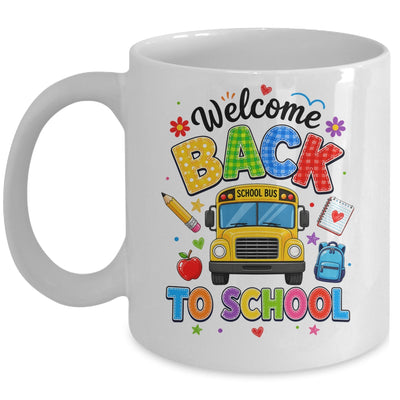 Welcome Back To School Bus Driver First Day Of School Mug | siriusteestore