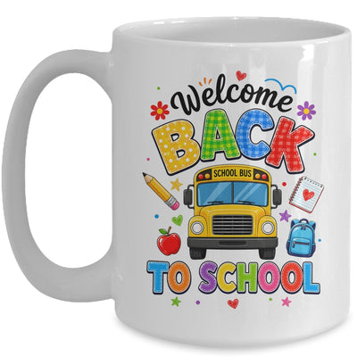 Welcome Back To School Bus Driver First Day Of School Mug | siriusteestore