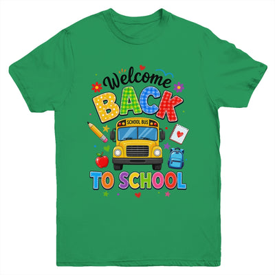 Welcome Back To School Bus Driver First Day Of School Youth Shirt | siriusteestore
