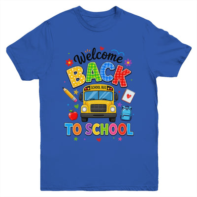 Welcome Back To School Bus Driver First Day Of School Youth Shirt | siriusteestore