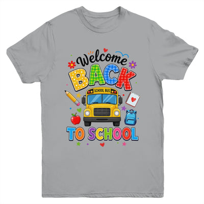 Welcome Back To School Bus Driver First Day Of School Youth Shirt | siriusteestore