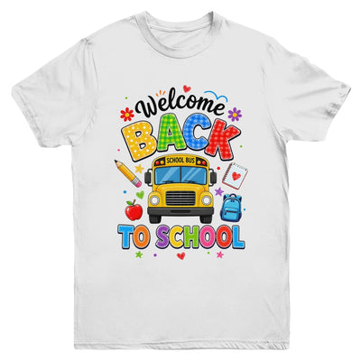 Welcome Back To School Bus Driver First Day Of School Youth Shirt | siriusteestore