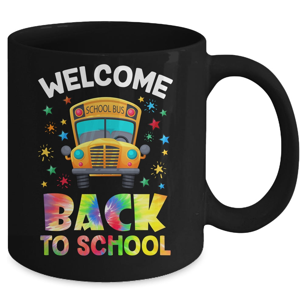 Welcome Back To School Funny Outfit School Bus Driver Mug | siriusteestore