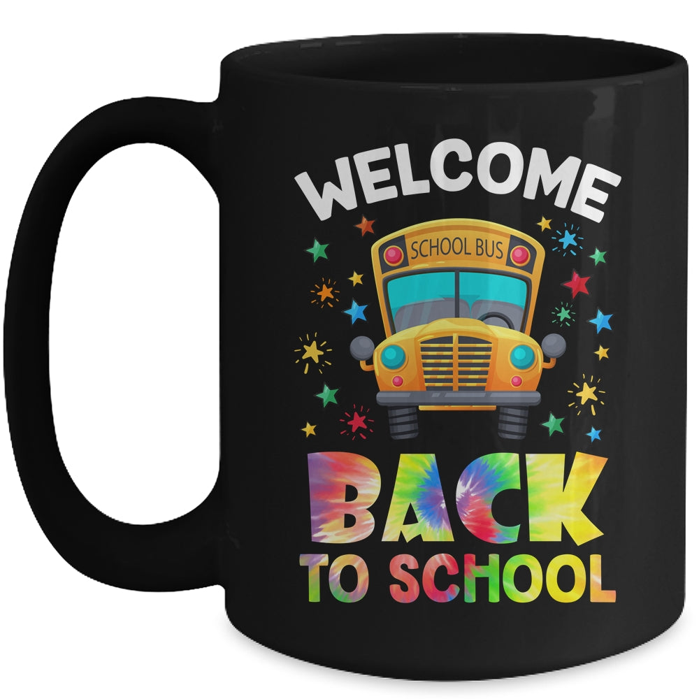 Welcome Back To School Funny Outfit School Bus Driver Mug | siriusteestore