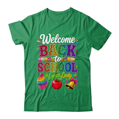 Welcome Back To School Lunch Lady Cafeteria Staff Leopard Shirt & Hoodie | siriusteestore