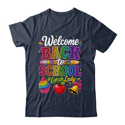 Welcome Back To School Lunch Lady Cafeteria Staff Leopard Shirt & Hoodie | siriusteestore