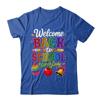 Welcome Back To School Lunch Lady Cafeteria Staff Leopard Shirt & Hoodie | siriusteestore