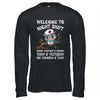 Welcome To Night Shift Where Everyday Is Monday Owl Nurse Shirt & Hoodie | siriusteestore