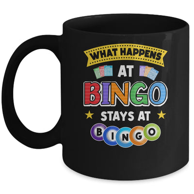 What Happens At Bingo Stays At Bingo Player Game Lover Mug | siriusteestore