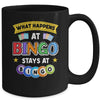 What Happens At Bingo Stays At Bingo Player Game Lover Mug | siriusteestore