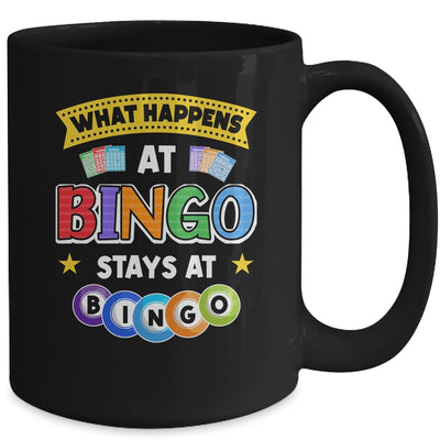 What Happens At Bingo Stays At Bingo Player Game Lover Mug | siriusteestore