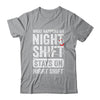 What Happens On Night Shift Funny Nurse Nursing Doctor Shirt & Hoodie | siriusteestore