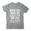 When God Made Me He Said This'll Be Fun Religious Christian Shirt & Tank Top | siriusteestore