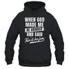 When God Made Me He Said This'll Be Fun Religious Christian Shirt & Tank Top | siriusteestore