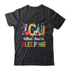 When You're Sleeping Funny ICU Nurse Christmas Santa Xmas Shirt & Sweatshirt | siriusteestore