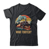 Who Tooted Funny Train Lover Boys Men Collector Railroad Shirt & Hoodie | siriusteestore