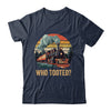 Who Tooted Funny Train Lover Boys Men Collector Railroad Shirt & Hoodie | siriusteestore