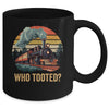 Who Tooted Funny Train Lover Boys Men Collector Railroad Mug | siriusteestore