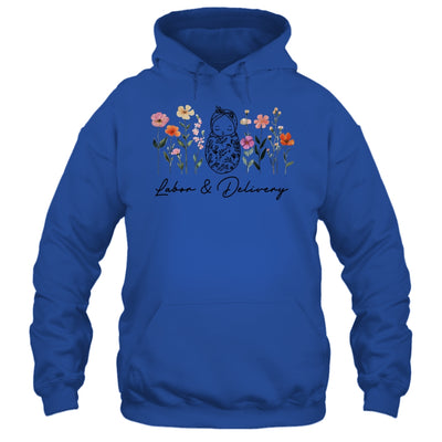 Wildflower Labor And Delivery Nurse Graduation L&D Nurse Shirt & Tank Top | siriusteestore
