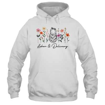 Wildflower Labor And Delivery Nurse Graduation L&D Nurse Shirt & Tank Top | siriusteestore
