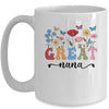 Wildflowers Great Nana Floral Mother's Day Great Nana Mug | siriusteestore
