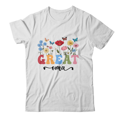 Wildflowers Great Oma Floral Mother's Day Great Oma Shirt & Tank Top | siriusteestore