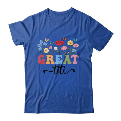 Wildflowers Great Titi Floral Mother's Day Great Titi Shirt & Tank Top | siriusteestore